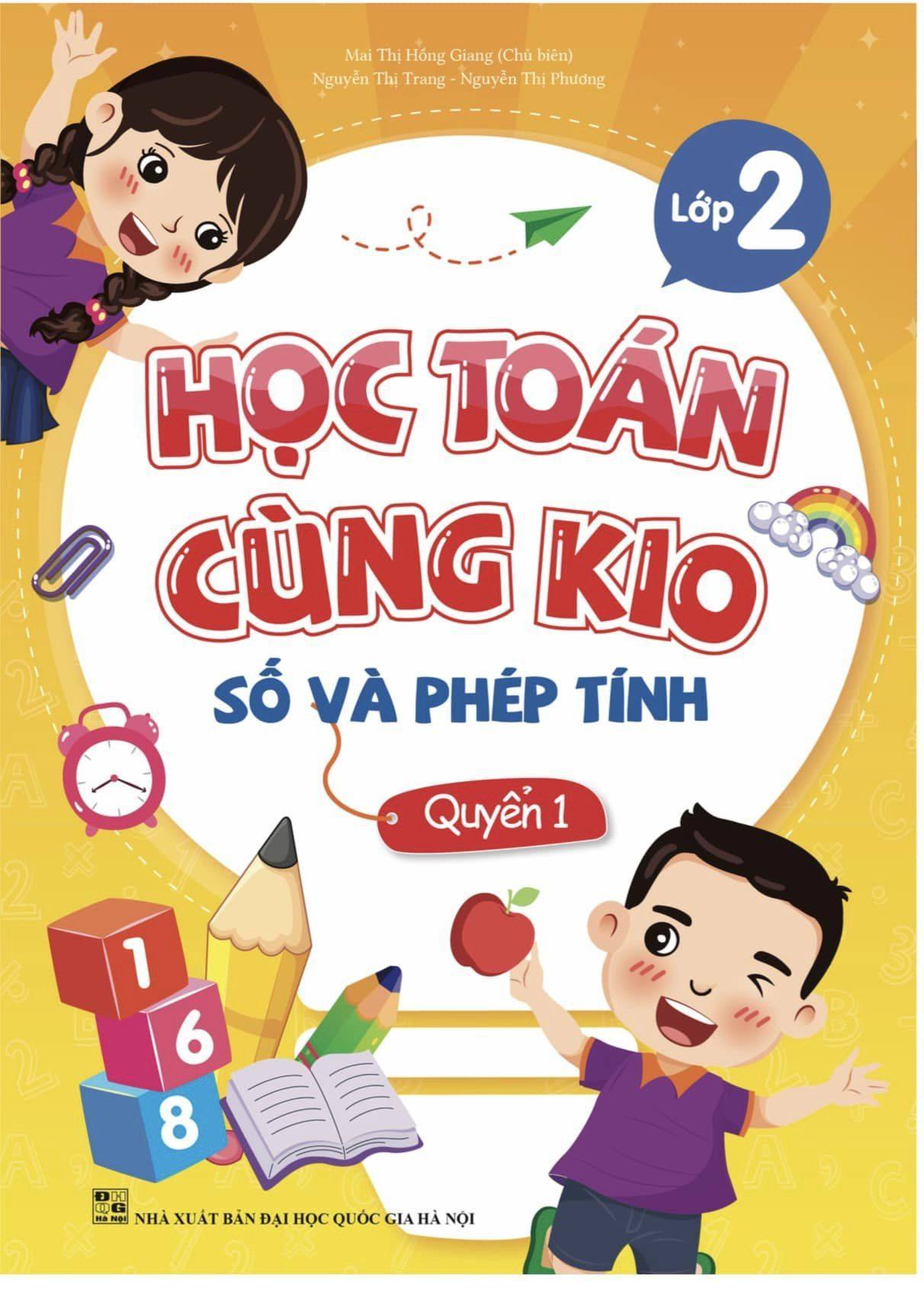 BỘ SÁCH XUẤT BẢN ĐẦU TIÊN CỦA KIOMATH ĐÃ HOÀN THIỆN