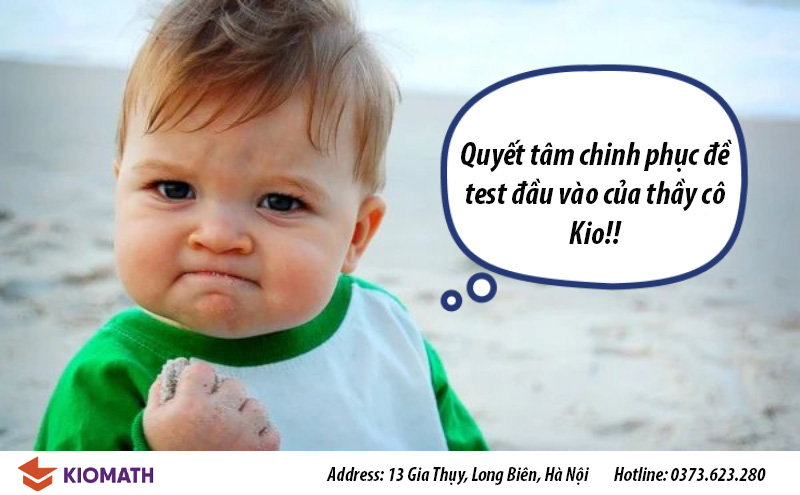 Một bài test đầu vào – Bước khởi đầu cho cả hành trình học tập hiệu quả