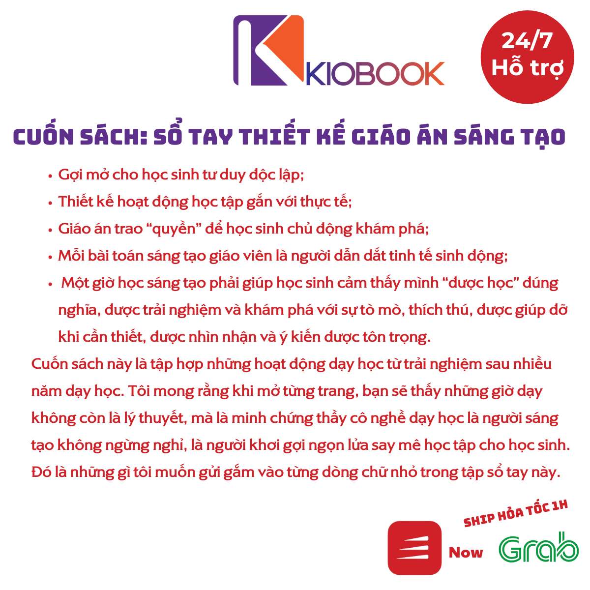 Sổ Tay Thiết Kế Giáo Án Sáng Tạo Toán Tiểu Học – Tập 1 | Sách Tham Khảo Giáo Viên – KioBook