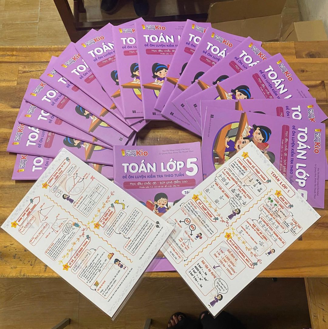Combo Sách + Túi + Thiệp Cho Học Sinh Lớp 5 – Quà Tặng Cuối Năm Cho Cả Lớp | Sách tham khảo KioBook