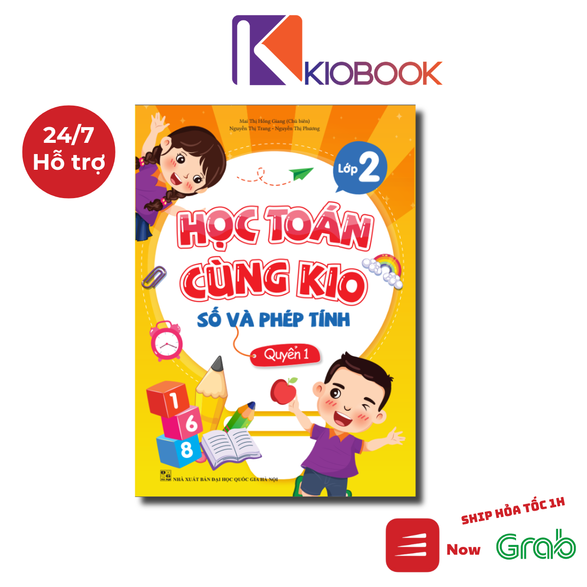 (NEW) Combo 2 Sách Toán Lớp 2 - Số & Phép Tính + Bộ Đề Ôn Luyện Theo Tuần | KioBook