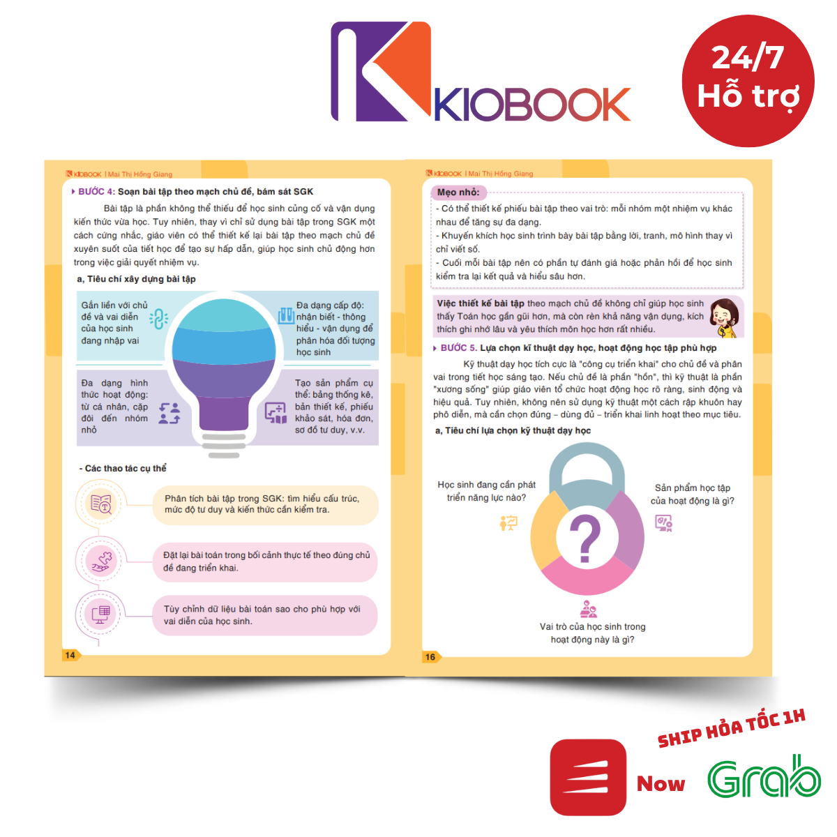 Sổ Tay Thiết Kế Giáo Án Sáng Tạo Toán Tiểu Học – Tập 1 | Sách Tham Khảo Giáo Viên – KioBook