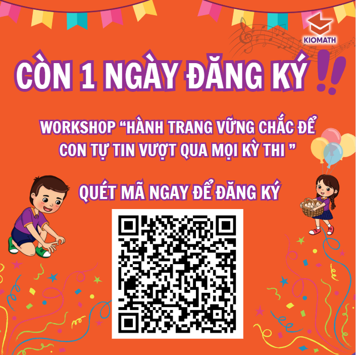 CÒN 1 NGÀY NỮA CHO WORKSHOP 