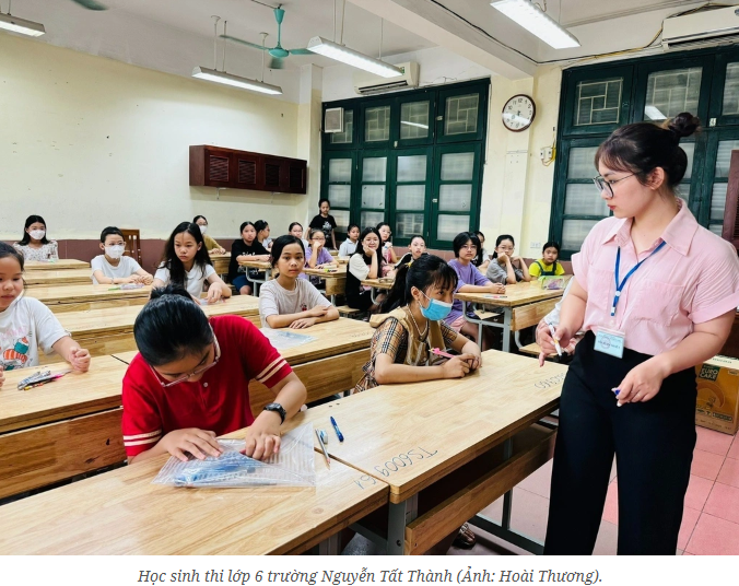 ĐIỂM CHUẨN LỚP 6 THCS CẦU GIẤY VÀ LOẠT 