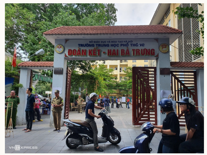 ĐIỂM CHUẨN BỔ SUNG LỚP 10 CỦA TRƯỜNG ĐOÀN KẾT LÊN 38,75